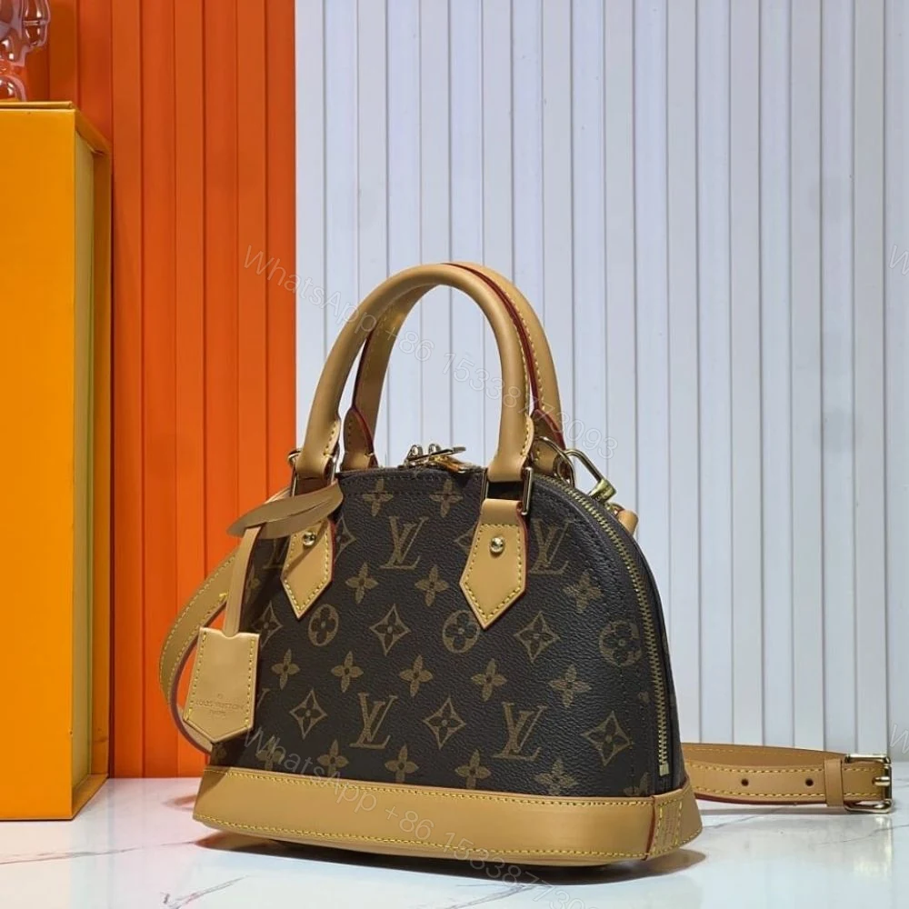 View 4 of Louis Vuitton Alma BB Bag Monogram Canvas 23Cm M46990