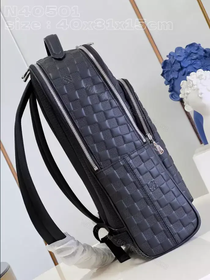 View 8 of LOUIS VUITTON AVENUE BACKPACK DAMIER INFINI LEATHER – LBV379