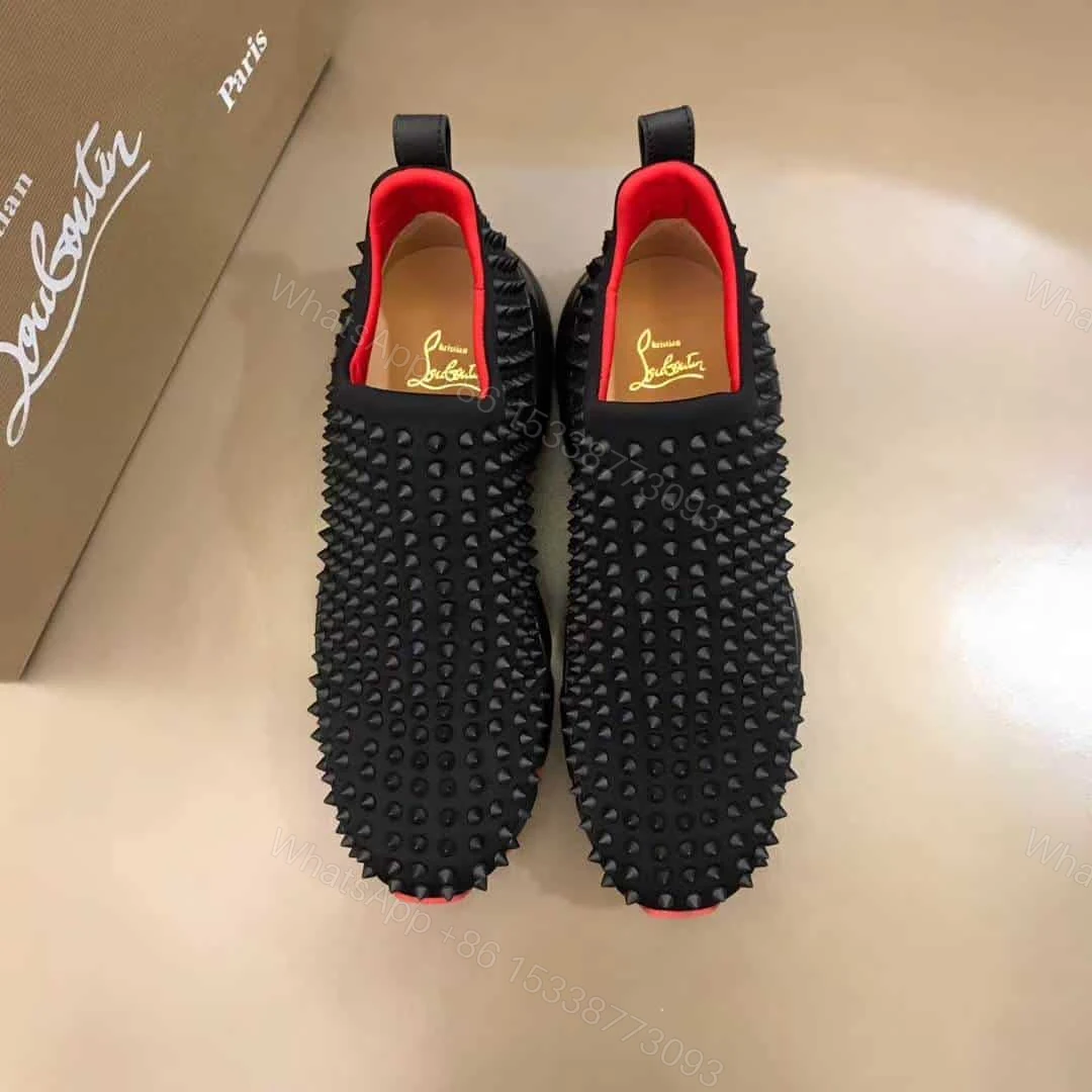 View 4 of CHRISTIAN LOUBOUTIN SPIKE SOCK SNEAKER – CL52