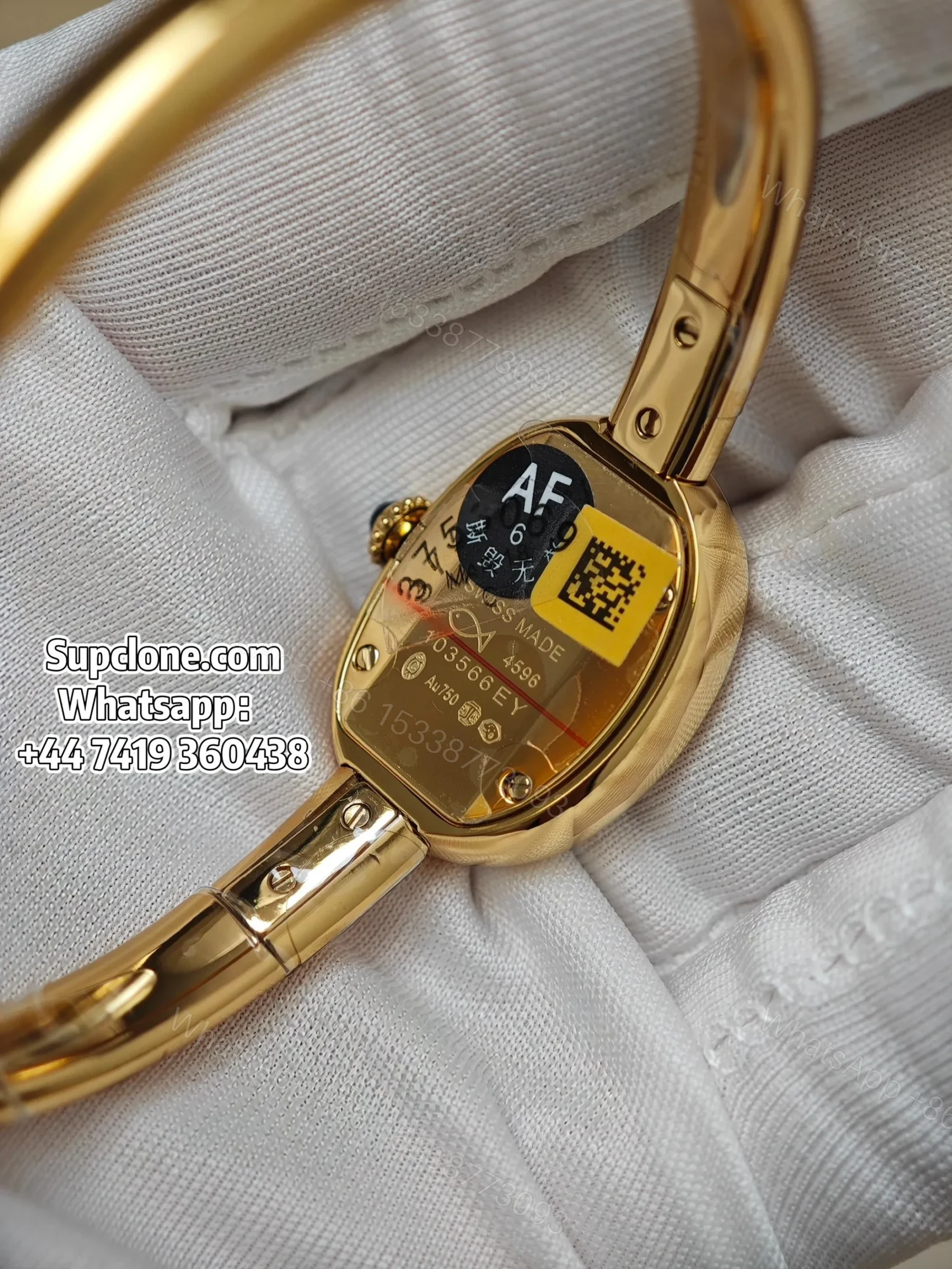 View 11 of Cartier Super Clone Watches 1:1 Baignoire WGBA0018 Gold Bangle Small