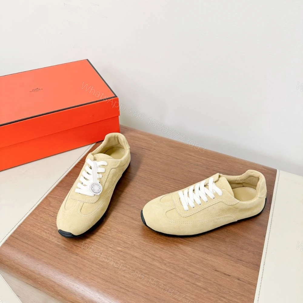 View 3 of Hermes Master Sneaker Beige Albâtre