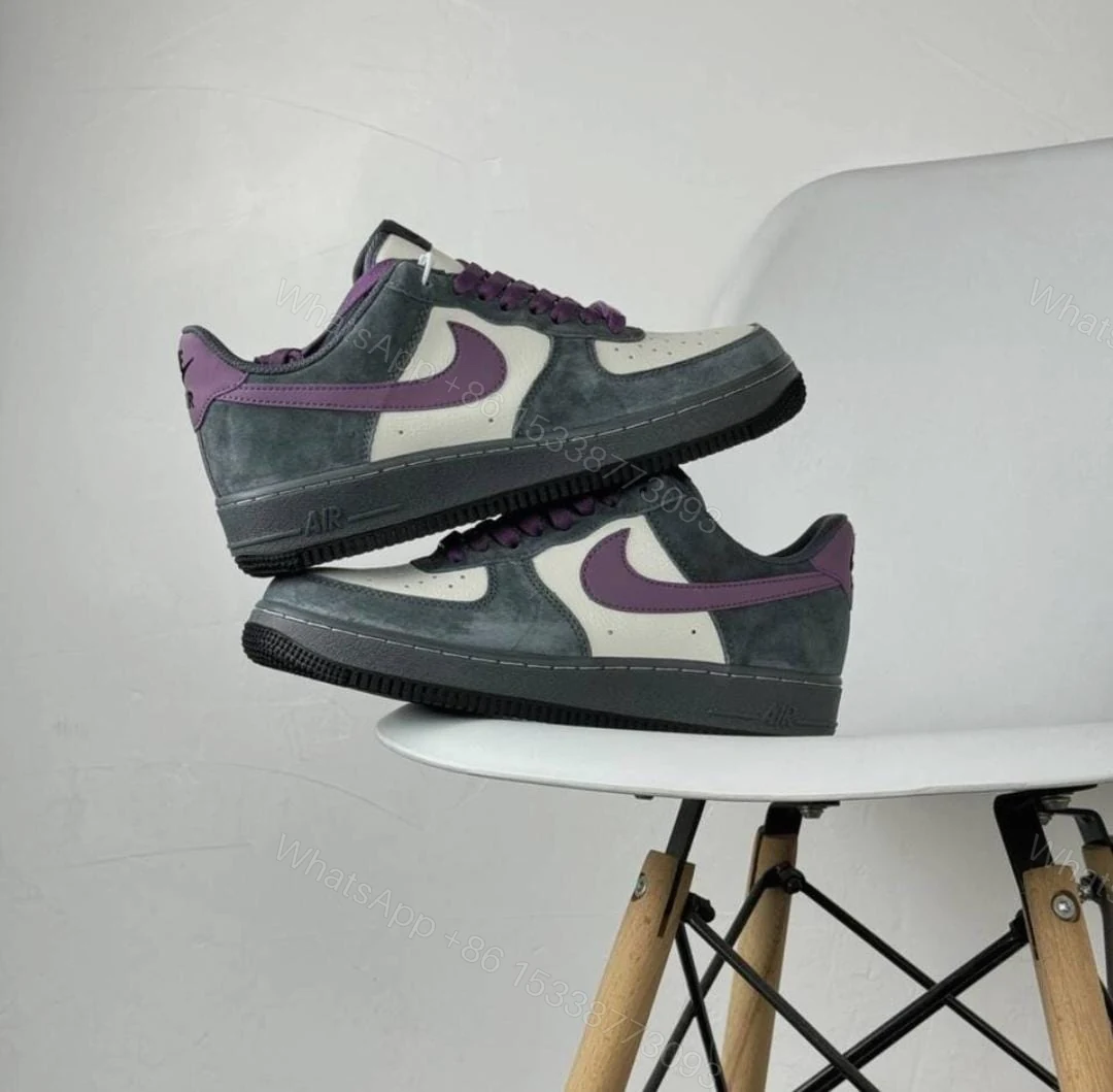 View 5 of FIRST COPY NIKE AIRFORCE 1 PURPLE PIGEON FOR MEN