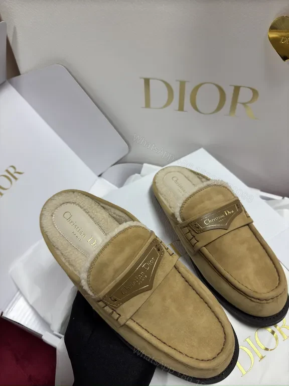 View 5 of Desert-Tone Suede Driver Mules â€“ Luxe Slip-On Shoes