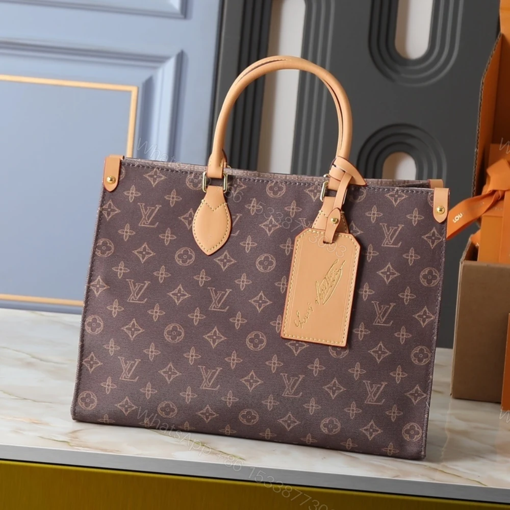 View 2 of Louis Vuitton Onthego MM Monogram Origine Ebène 35Cm