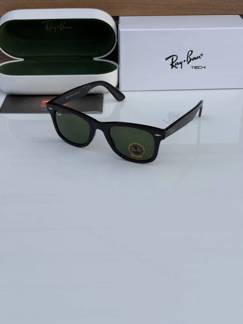 First Copy Rayban 2140 Black Green een — view 1