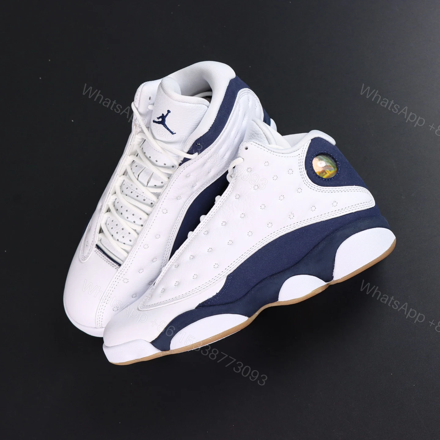 View 7 of Air Jordan 13 Retro Midnight Navy Reps