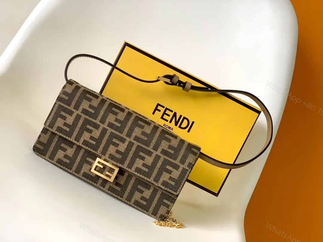 View 5 of Compact Monogram Canvas Bag with Gold Hardware - Luxe Messenger