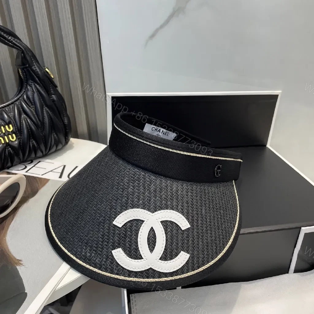 View 5 of Premium Visor Hat: Textured weave, Logo Emblem, Adjustable Fit