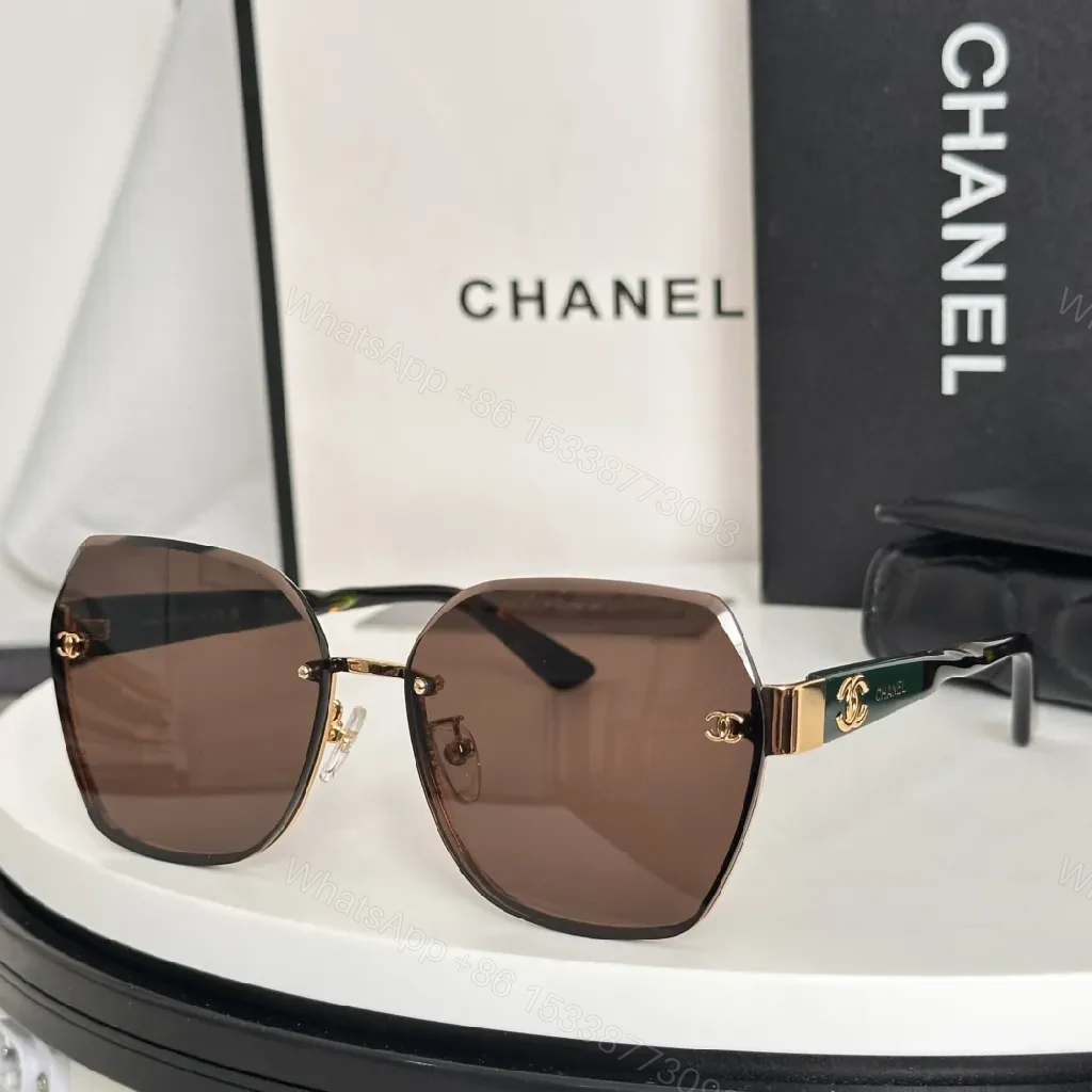 View 9 of Oversized Gradient Sunglasses: Rose-Gold Luxury Square Frames