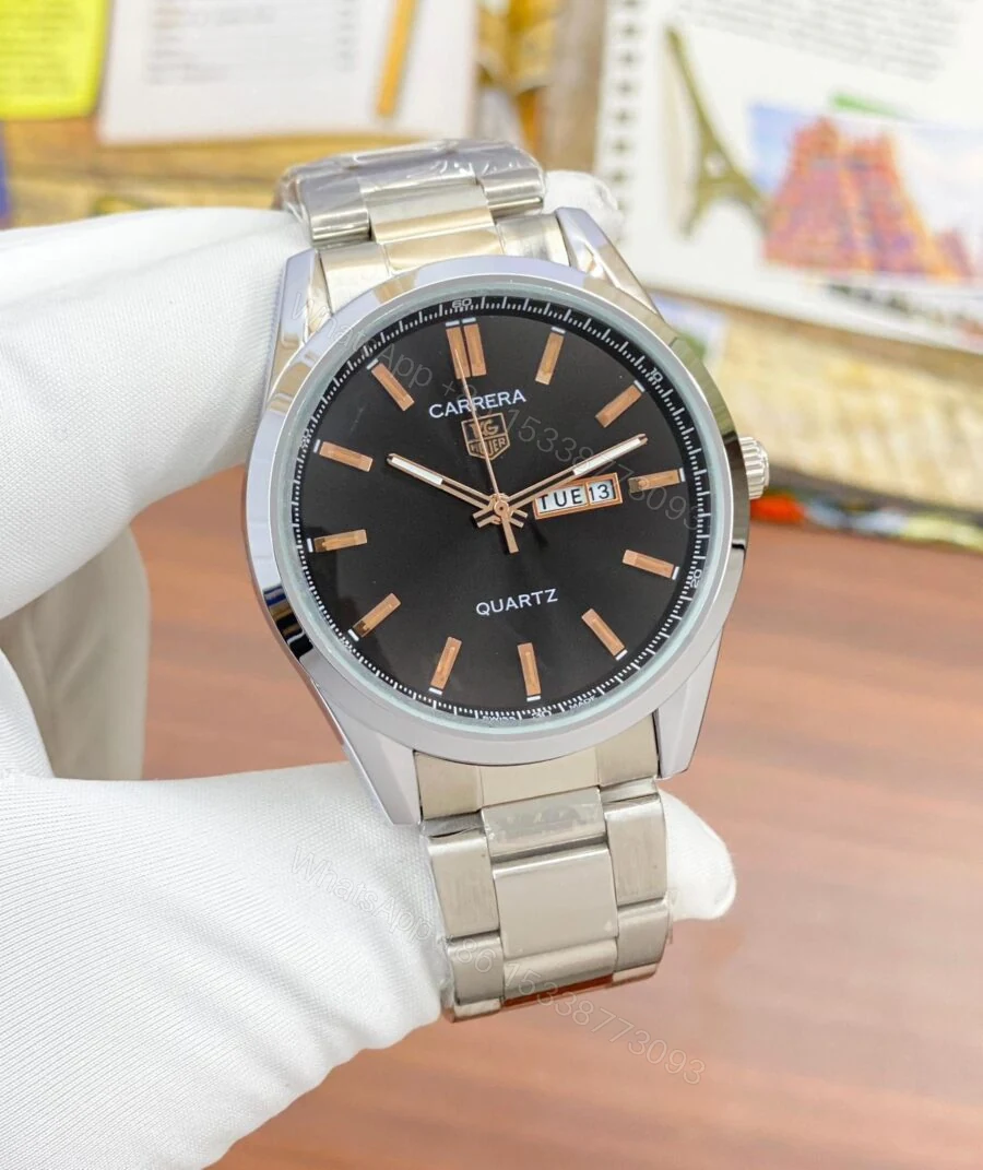 View 2 of Tag Heuer Carrera Caliber 5 Black Dial 41mm Quartz