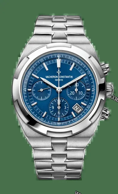 Replica vacheron constantin Overseas chronograph 42.50 Stainless steel — view 1
