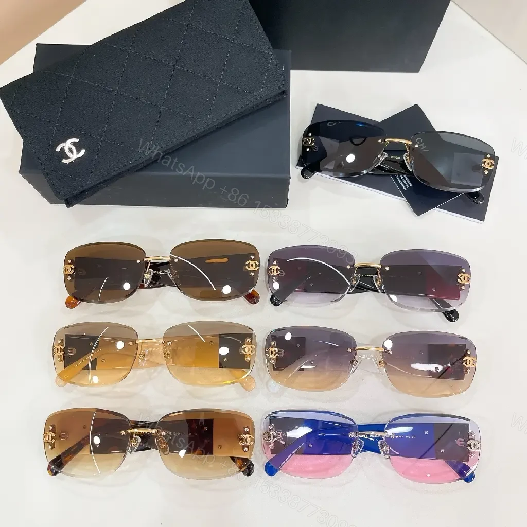 View 5 of Quilted-Frame Sunglasses: Luxe Comfort with UV400 Protection