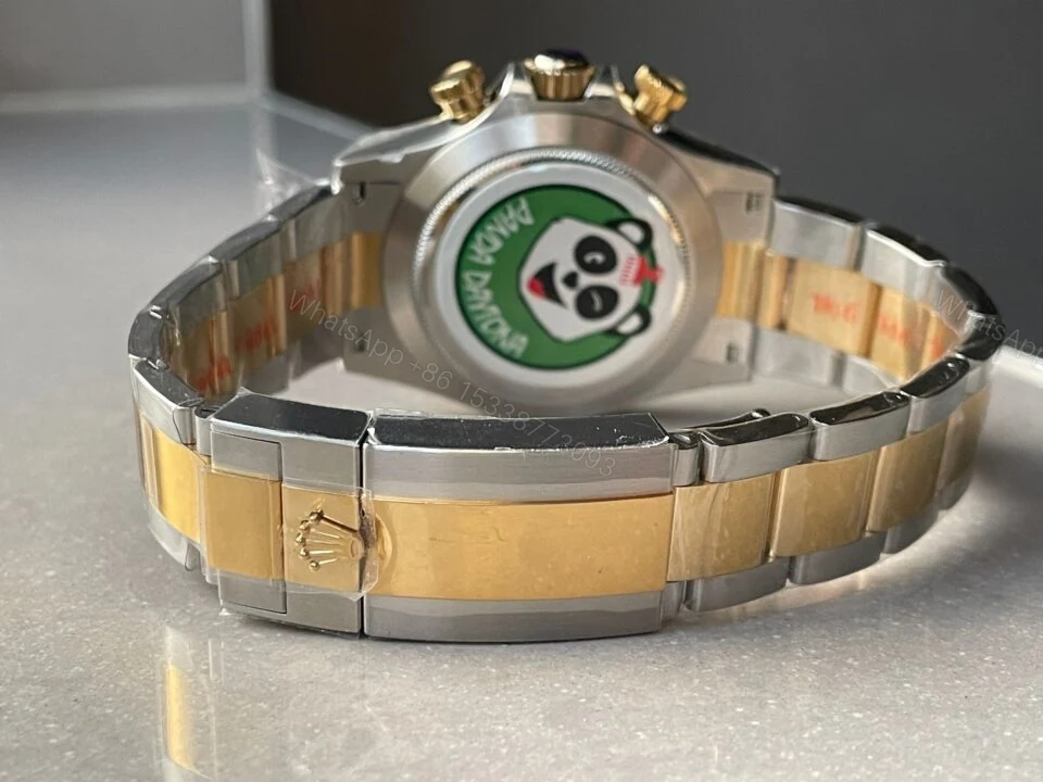 View 13 of BTF factory 1:1 Rolex Daytona 116523 SS 904L & Yellow Gold White Dial A4130
