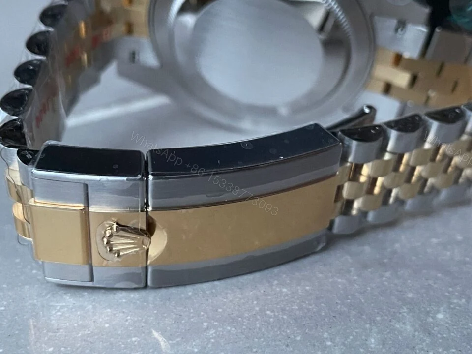 View 11 of EWF Factory 1:1 Rolex GMT-Master II 126713GRNR 904L YG/SS Black Dial Dots VR3285