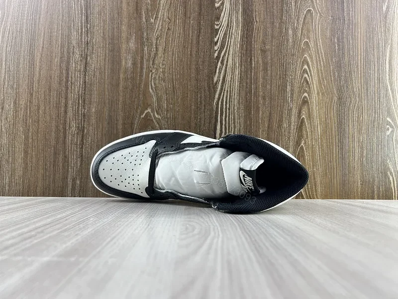 View 10 of Refined Black-White Gray High-Top Sneaker: Premium Designer-Inspired Comfort