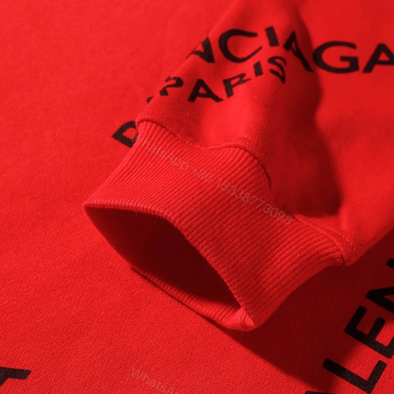View 8 of FIRST COPY BALENCIAGA PREMIUM ROUND NECK SWEATSHIRT