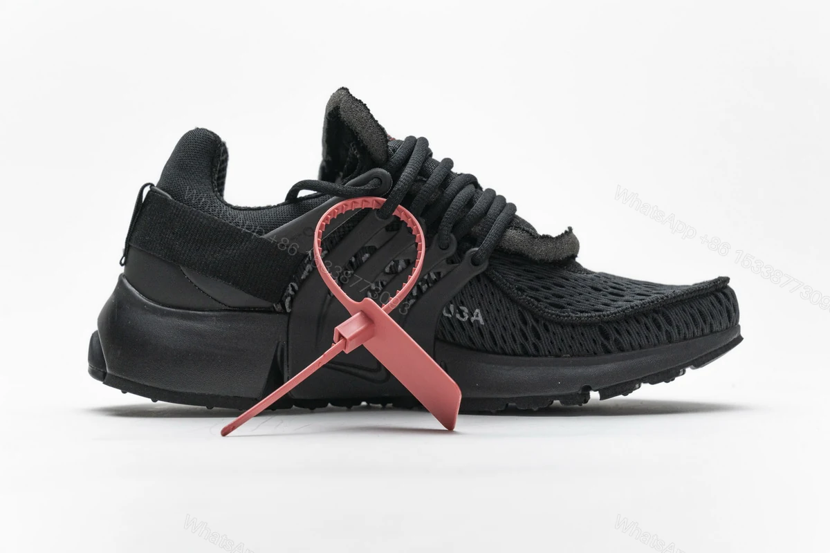 View 3 of OFF-WHITE x Nike Air Presto Black AA3830-002