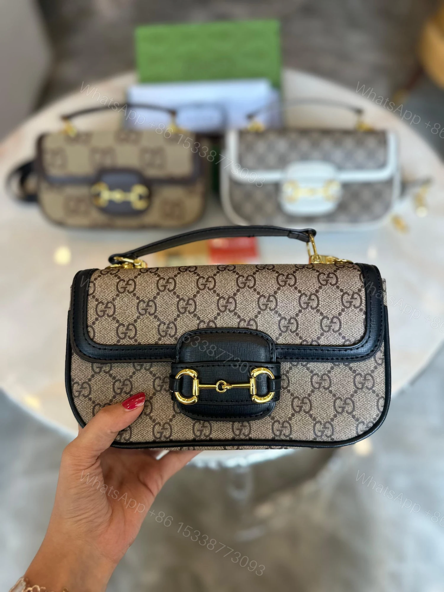 View 3 of First Copy Gucci Horsebit Bags – Premium Replica