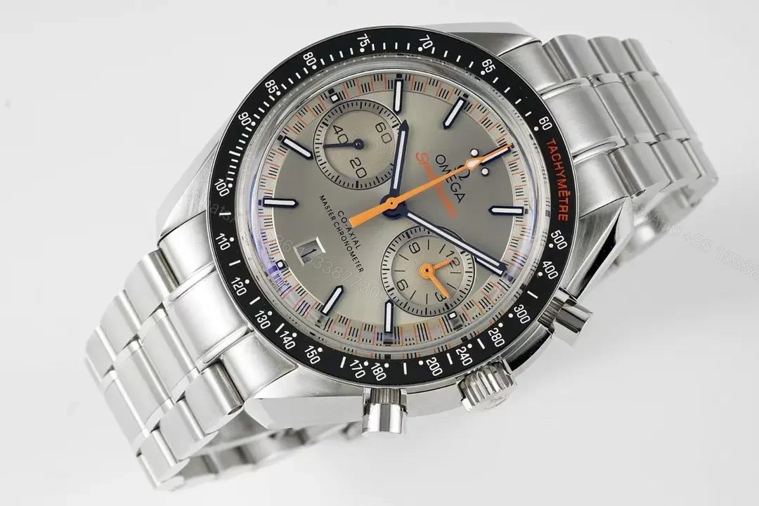 View 3 of Omega Speedmaster Racing Chronograph Stainless Steel with Grey Dial and Sapphire Crystal