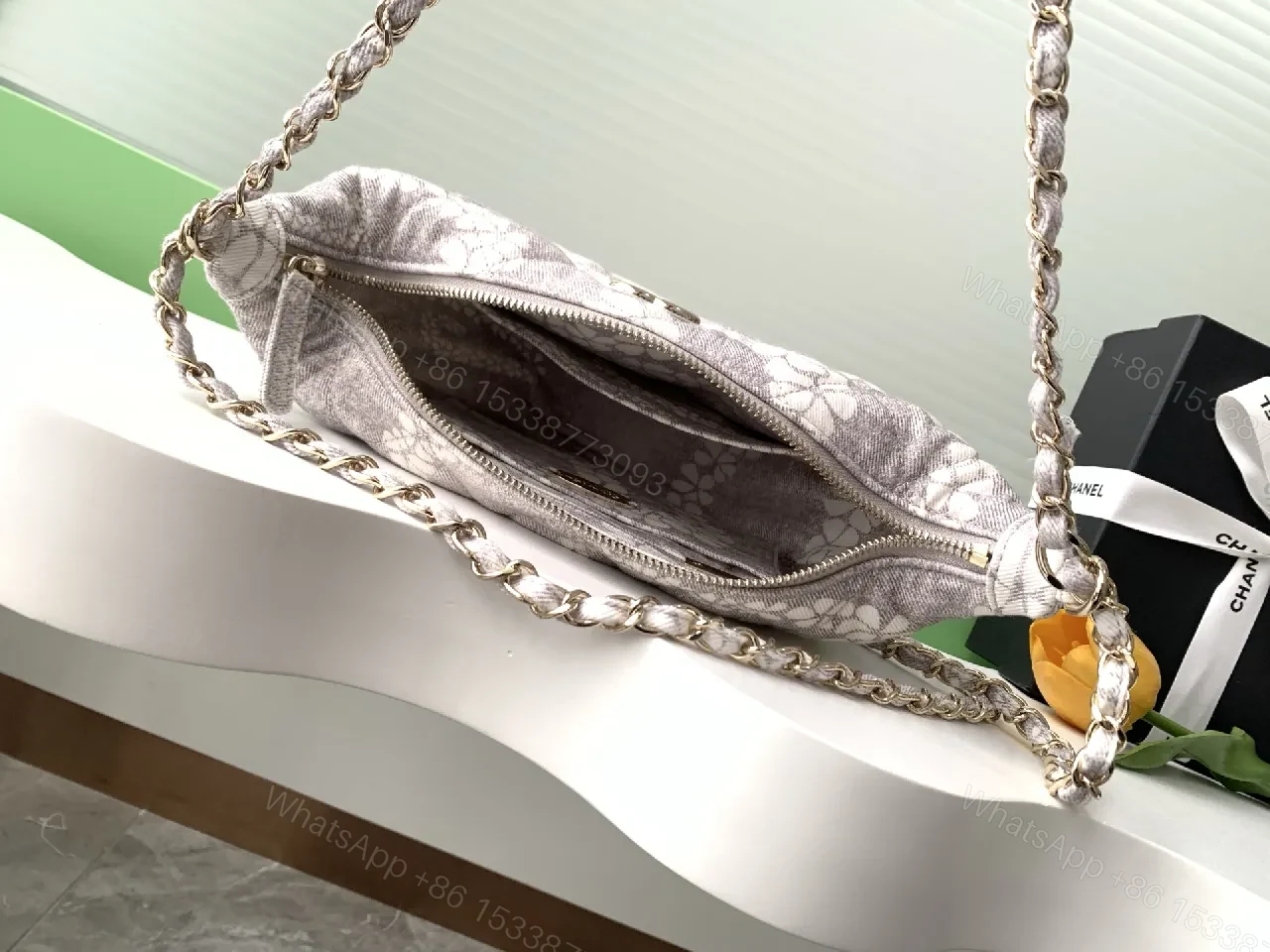 View 7 of Textured Quilted Flap Bag – Luxe Everyday Chain-Shoulder Bag