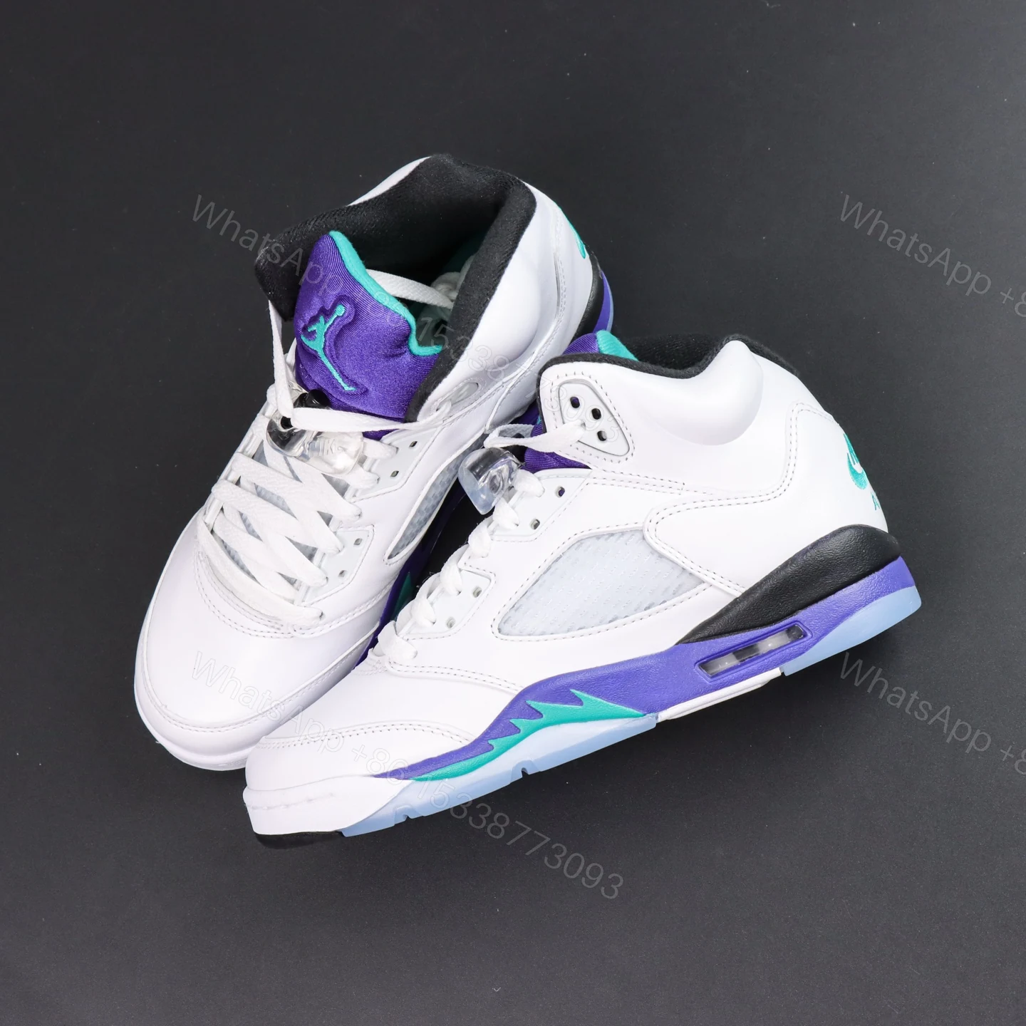View 6 of Air Jordan 5 Retro Grape Reps