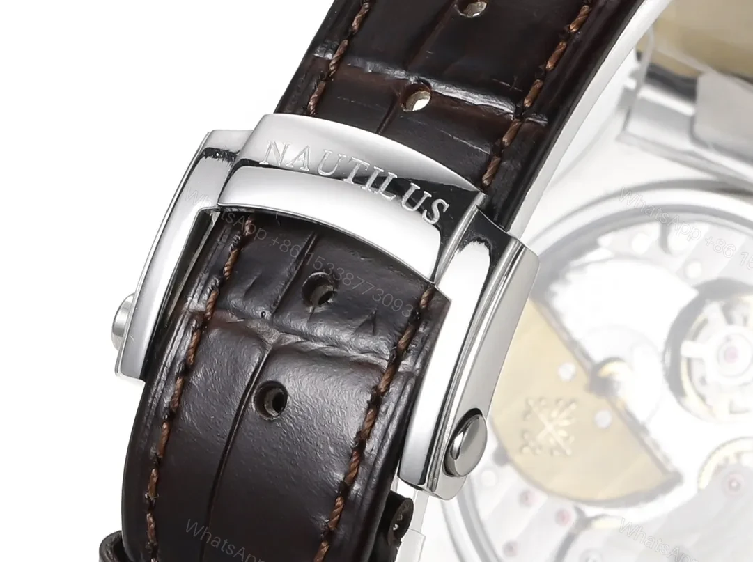 View 9 of Patek Philippe Nautilus Grey Perpetual Watch