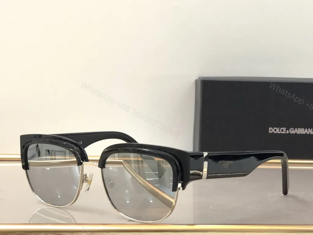 View 8 of Bold Tortoise Acetate Sunglasses with Gold Accents (Dolce & Gabbana)