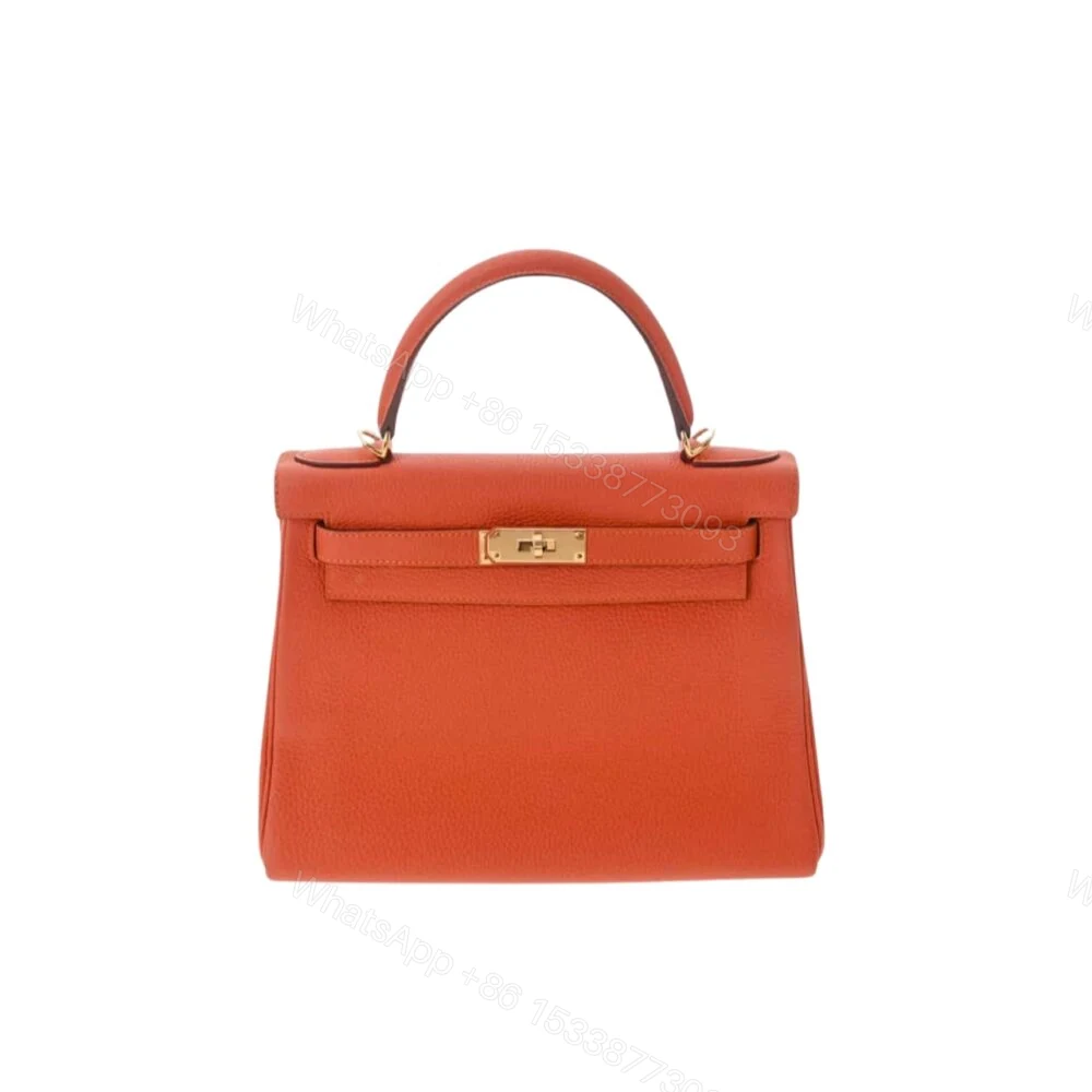 Hermes Kelly 25 Togo Handbag Orange 25Cm — view 1