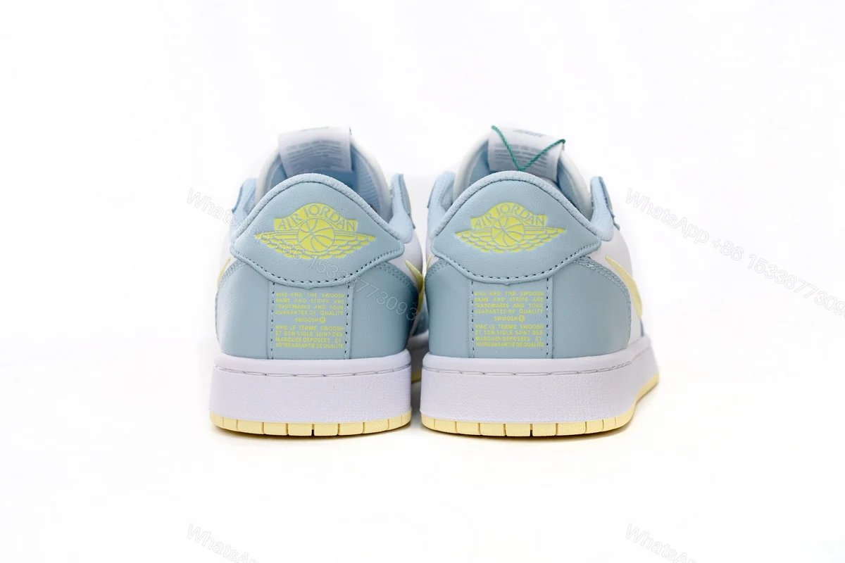View 2 of Air Jordan 1 Low Light Green AV3918-368