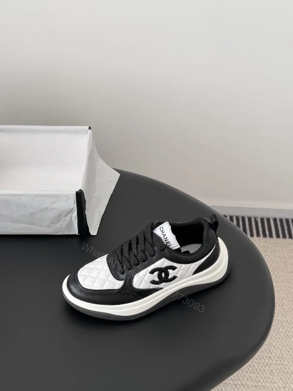 View 5 of Quilted Luxe Sneaker: Signature Motif, Everyday Sophistication