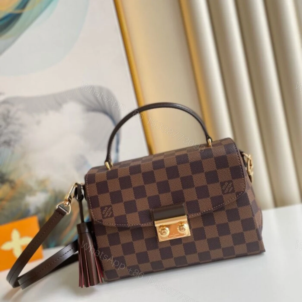 View 2 of Louis Vuitton Damier Ebene Croisette 25Cm N53000