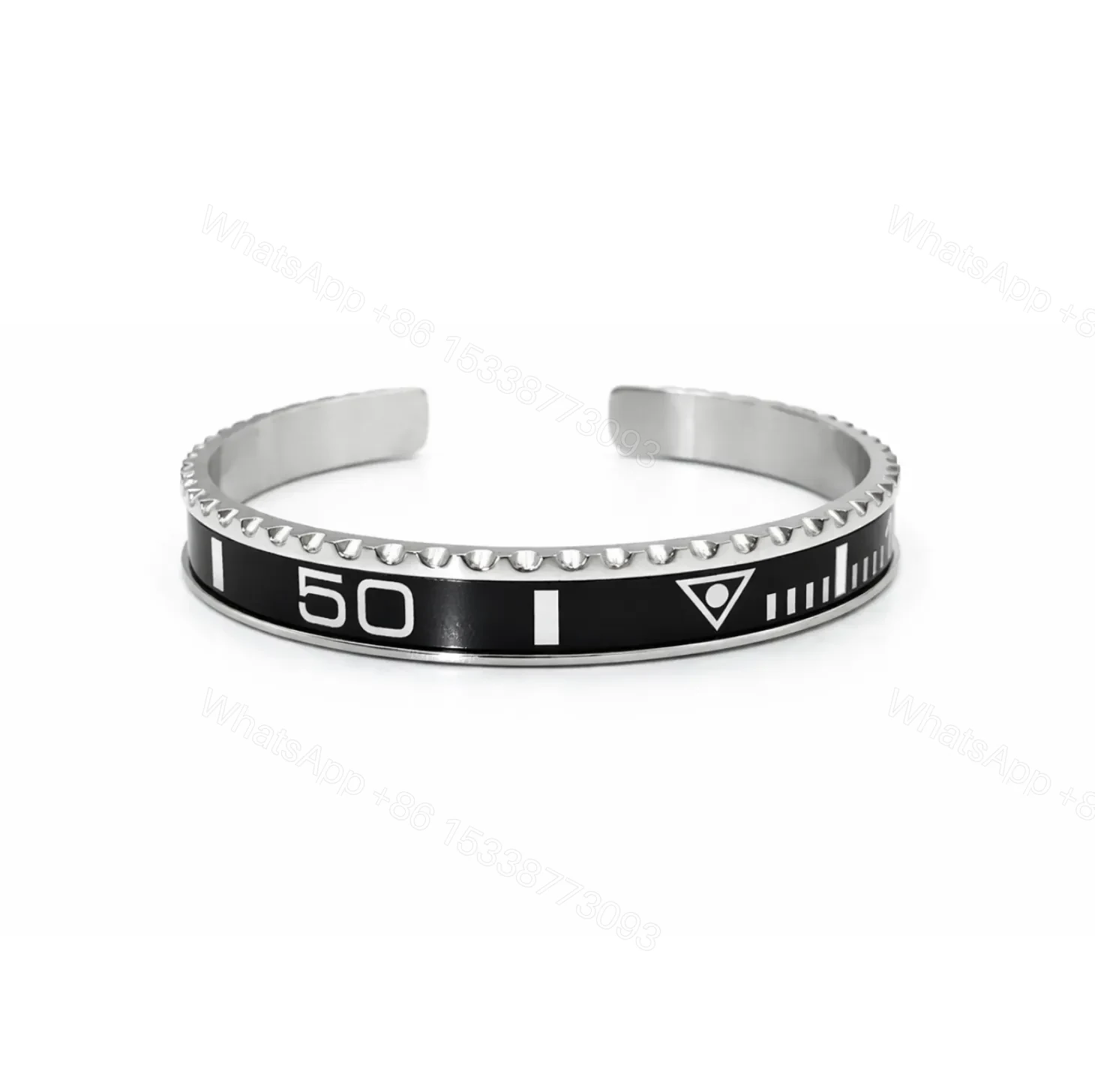 Black Submariner Titanium Steel Bracelet — view 1