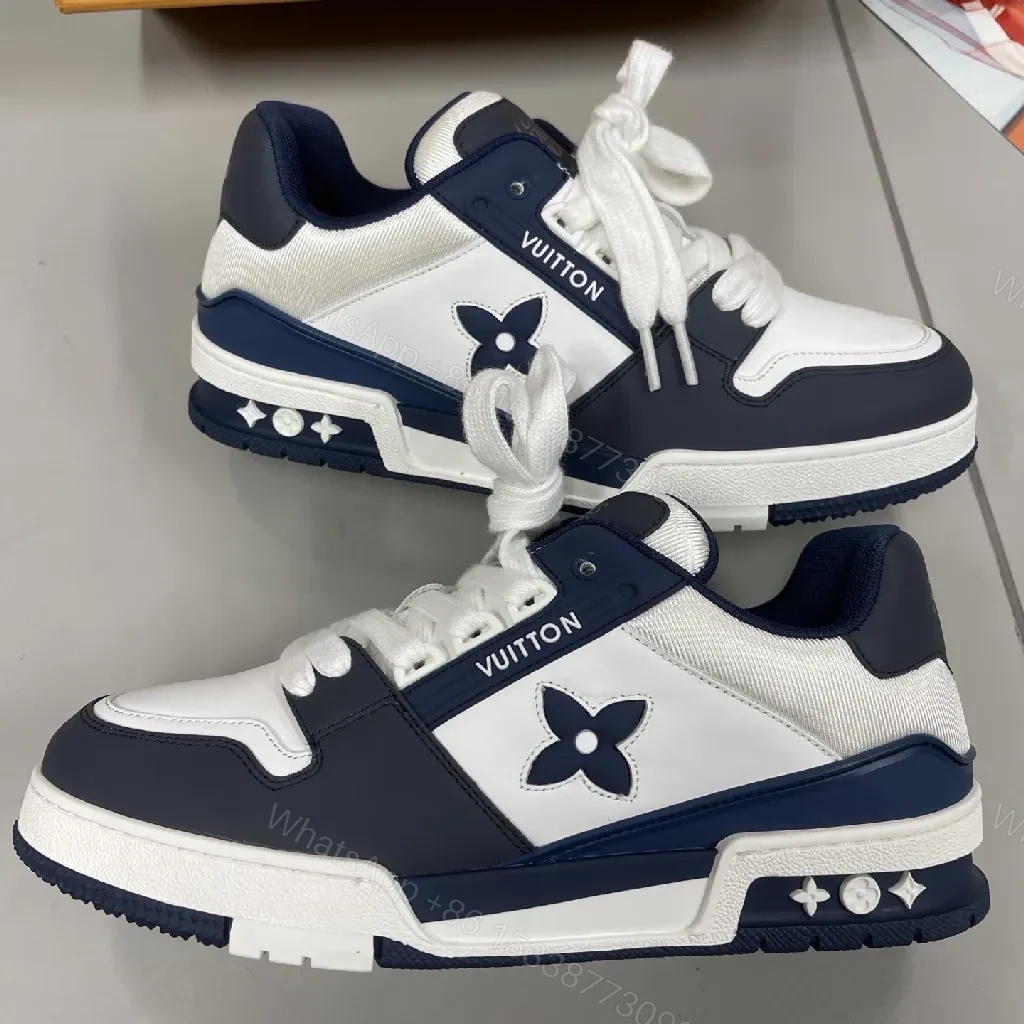 View 9 of Bold Contrast High-Top Sneaker: Luxe Designer-Inspired Comfort