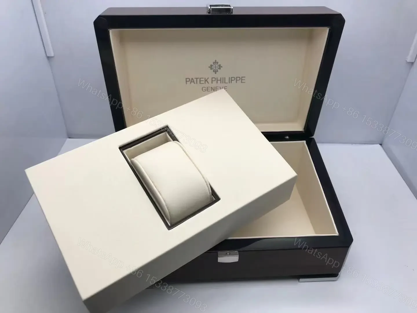 View 6 of Super Clone Replica Patek Philippe Wooden Watch box