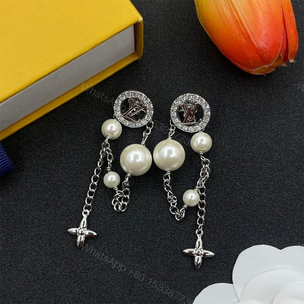 View 2 of LV HEIRLOOM PENDANT EARRINGS