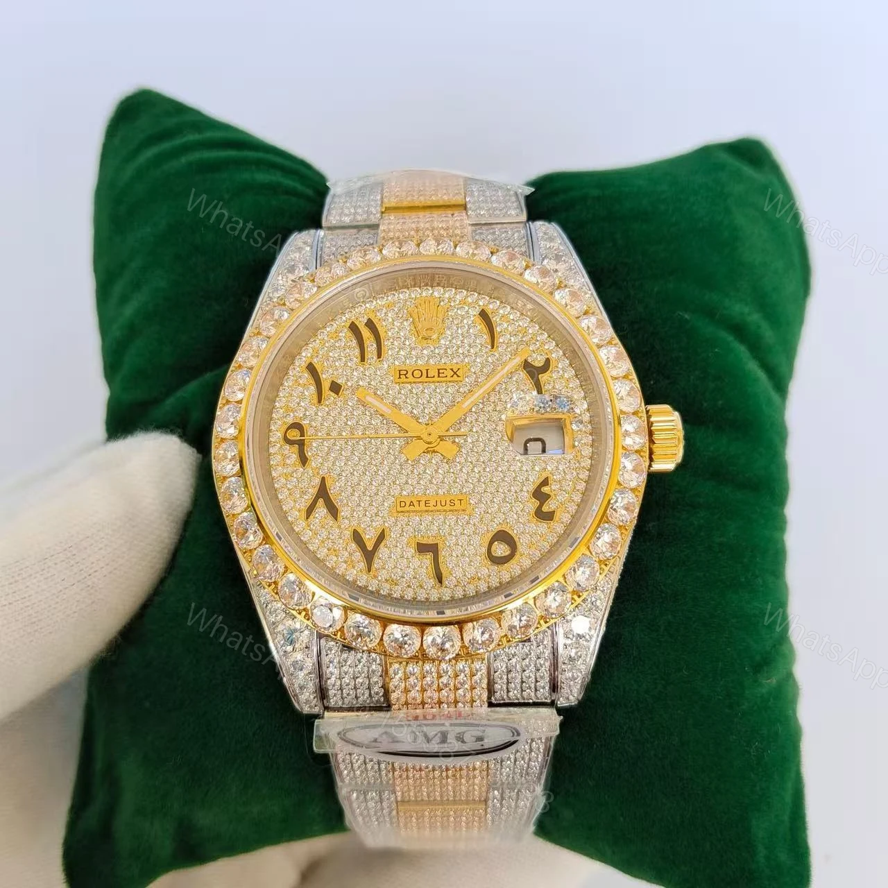 View 3 of Replica Rolex Arabic Dial
