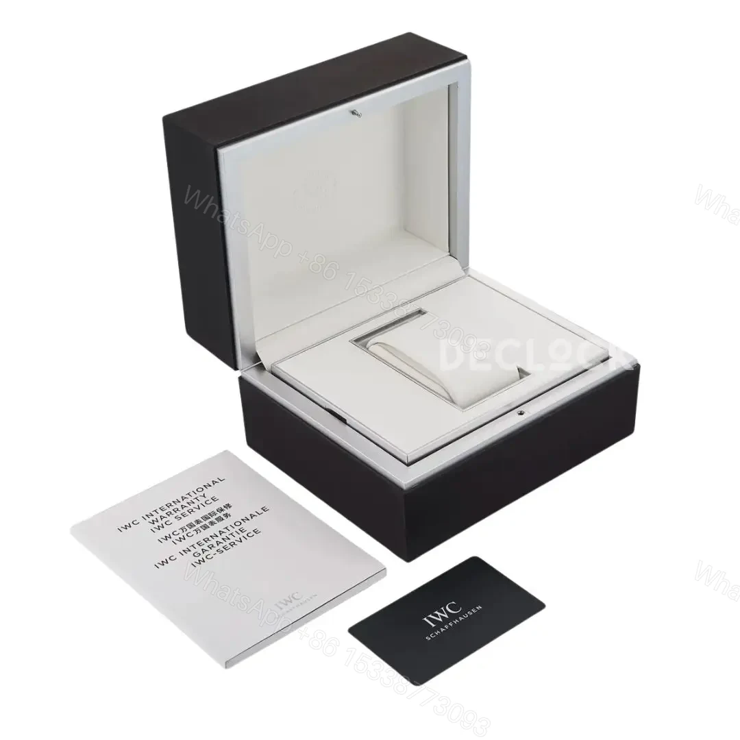 TOP SWISS IWC Replica Watch Box with all documentations and papers — view 1