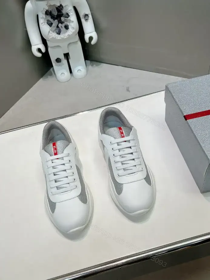 View 10 of PRADA AMERICA’S CUP SOFT RUBBER AND BIKE FABRIC SNEAKERS – PRD004