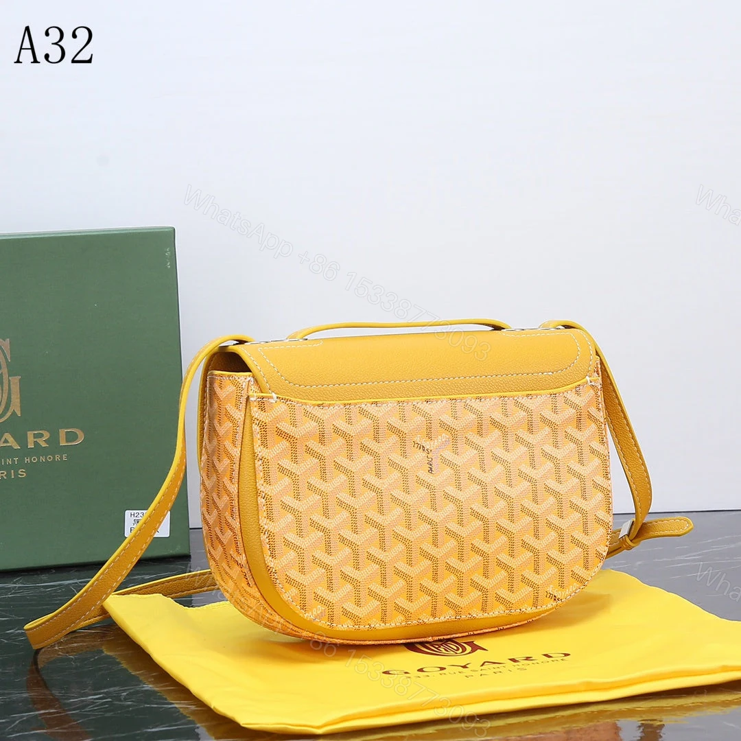 View 3 of GOYARD SEAL CLASP THE 233 BAG YELLOW 25CM