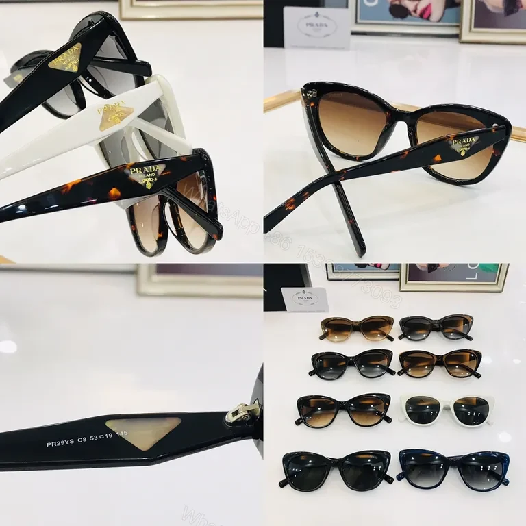 View 3 of Statement Cat-Eye Frames with Gradient Lenses