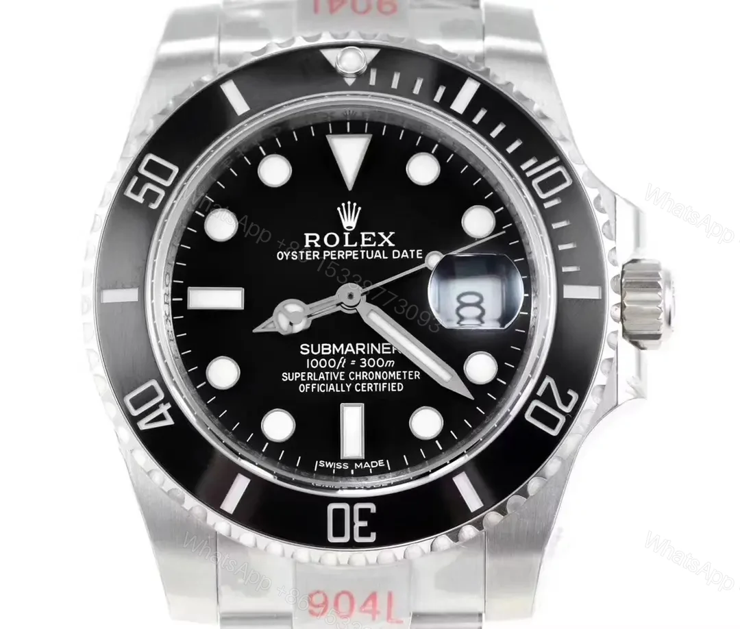 View 4 of DJ Factory Clean Factory Rolex Submariner Black Dial Steel Watch