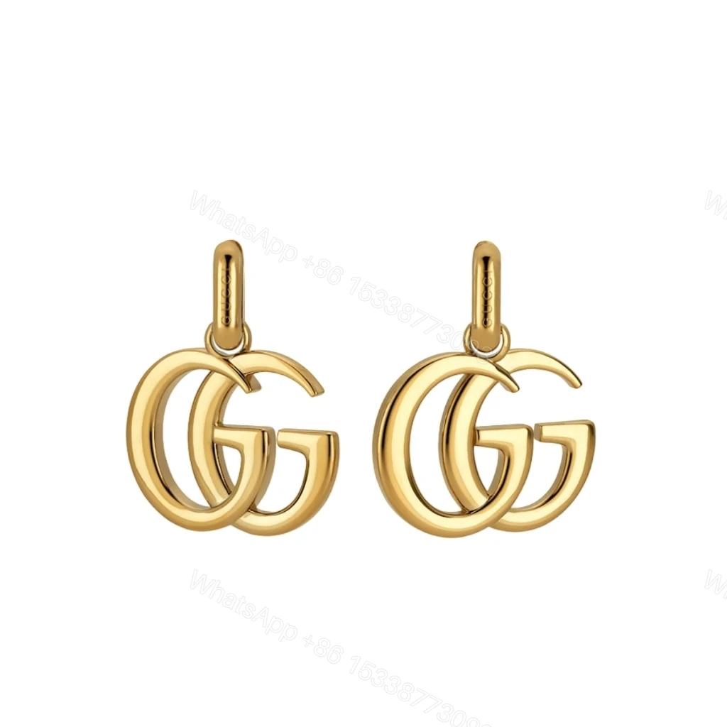 Gucci GG Marmont Earrings Gold 863859 I4600 0912 — view 1
