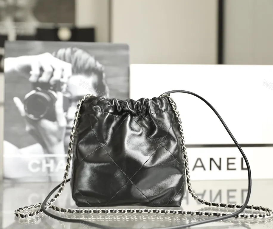 View 3 of Quilted Leather Shoulder Bag - Modern CHANEL-Inspired Luxury