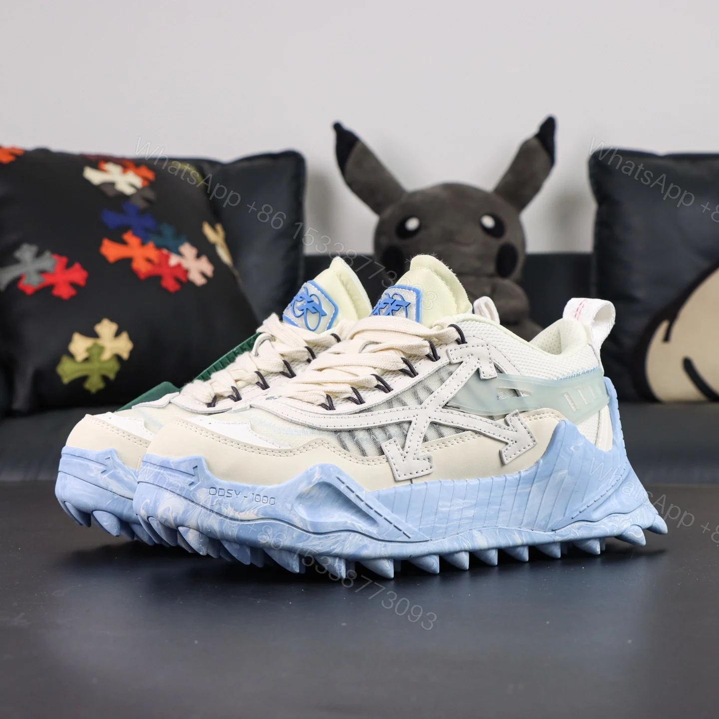 View 9 of Off White ODSY 1000 Blue White Reps