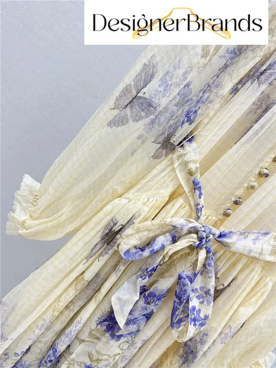 View 7 of Zimmermann Classic Elegant Printed Dress