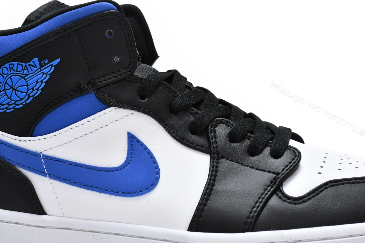 Air Jordan 1 Mid Racer Blue 554724-140 — view 2