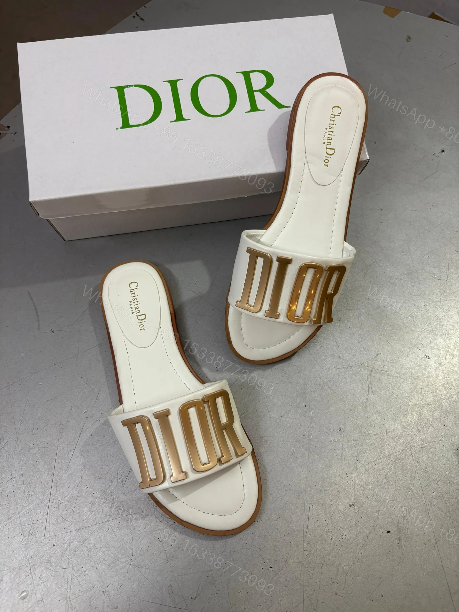 View 3 of First Copy Christian Dior Flats Shoes
