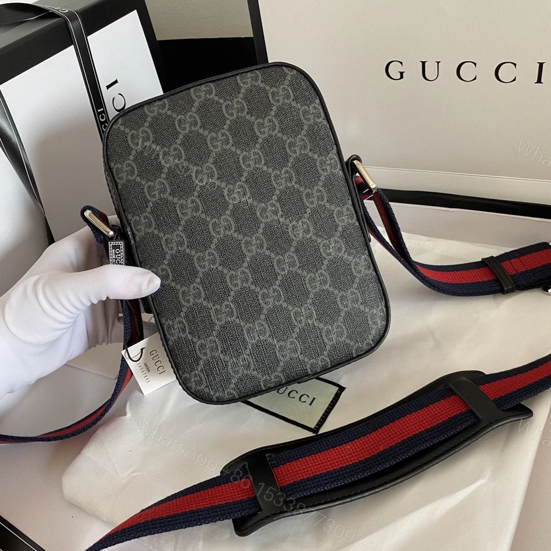 View 4 of Gucci GG Supreme Messenger Bag