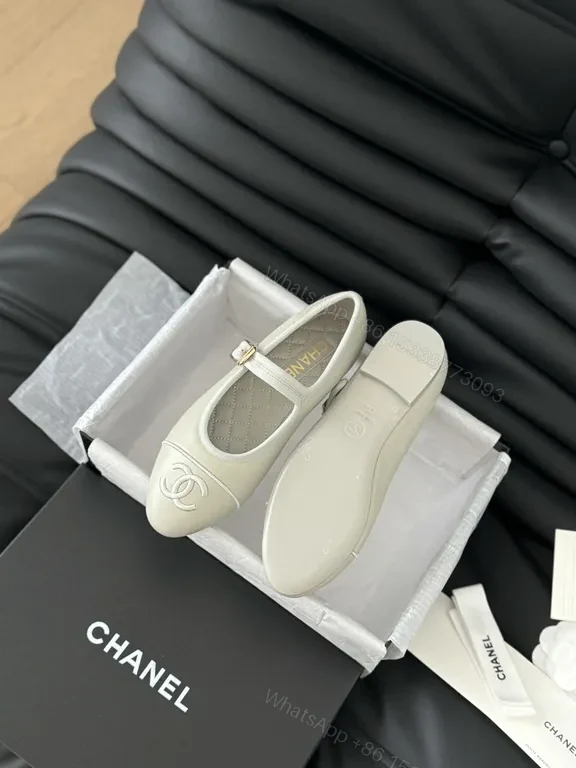 View 2 of Chanel-Inspired Satin Mary Janes: Luxe Everyday Comfort