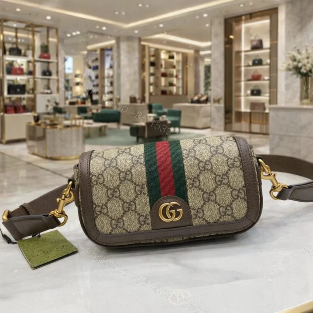 View 3 of First Copy Gucci Ophidia GG Mini Crossbody Shoulder Bag for Women